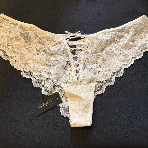 Frederick’s of Hollywood lace up front tanga - Picture 4 of 8